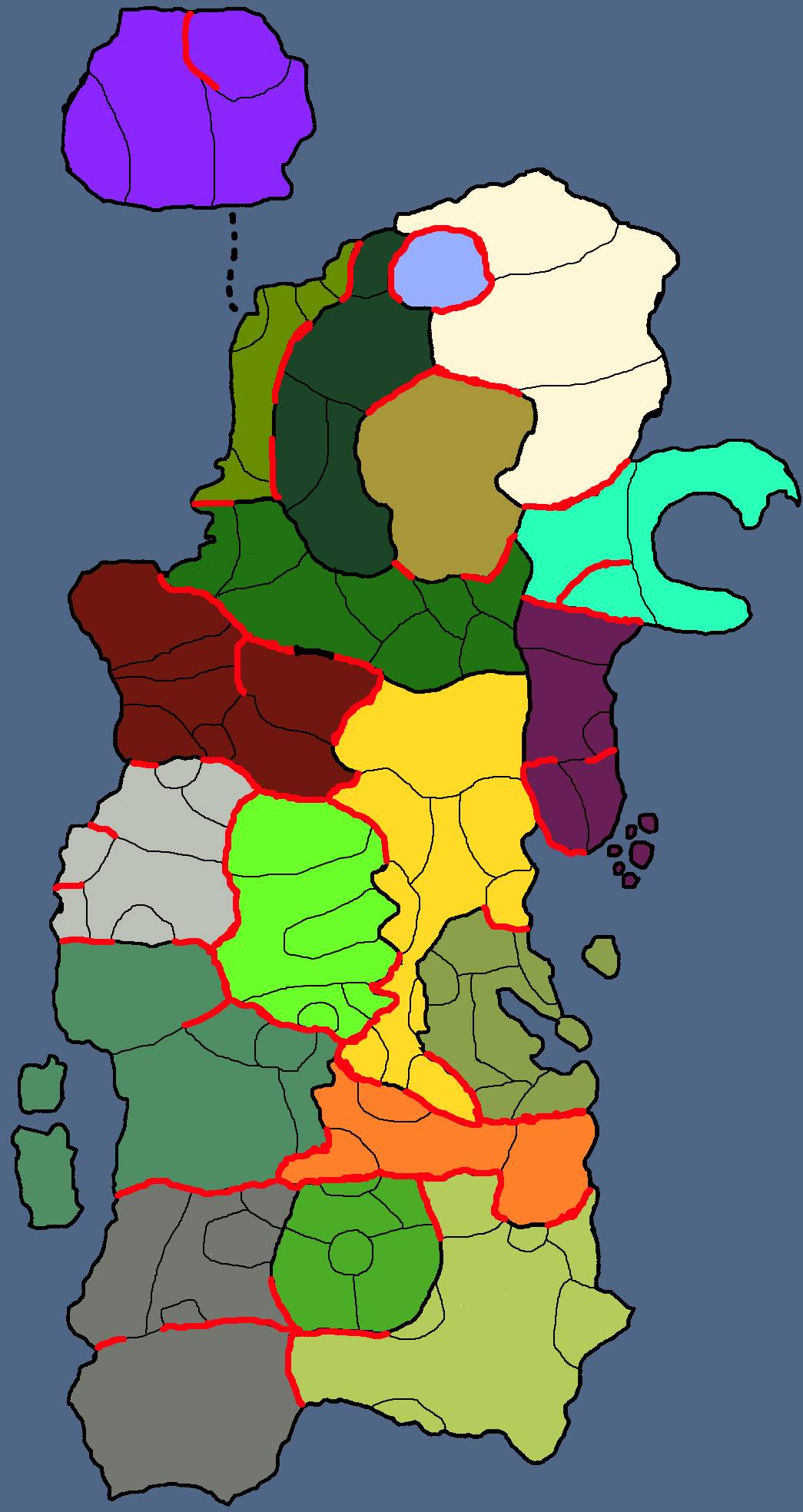 the map